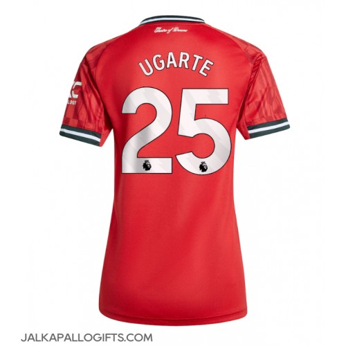 Manchester United Manuel Ugarte #25 Kotipaita Naiset 2025-26 Lyhythihainen
